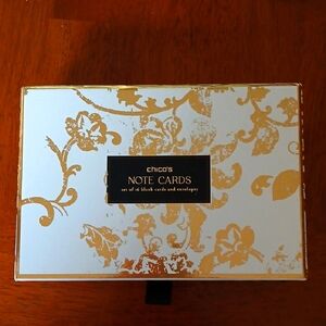Chico's Note Cards Set Of 16